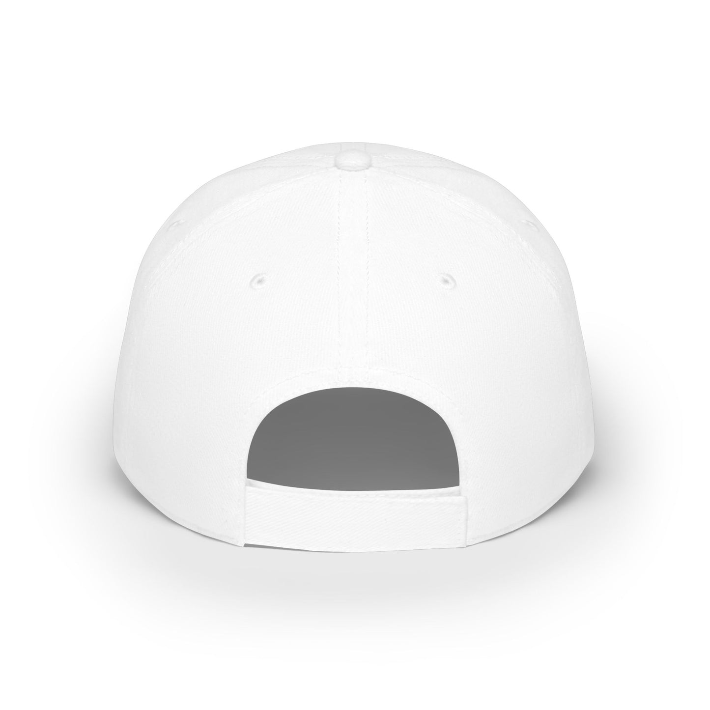 Lumpy Donut Baseball Cap - "Read the F'ing Donut Cap" - paradoxical red/blue wide mouth donut w/