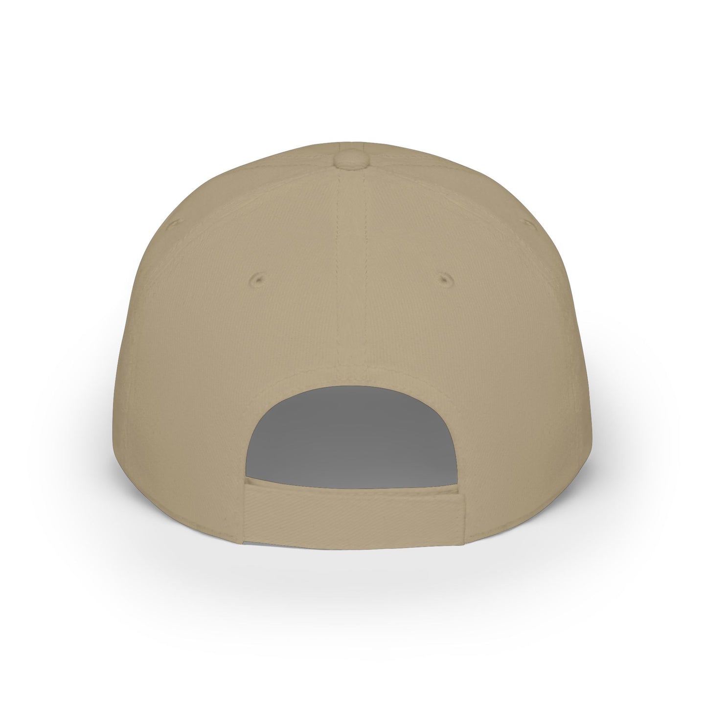 Lumpy Donut Baseball Cap - "Read the F'ing Donut Cap" - paradoxical red/blue wide mouth donut w/