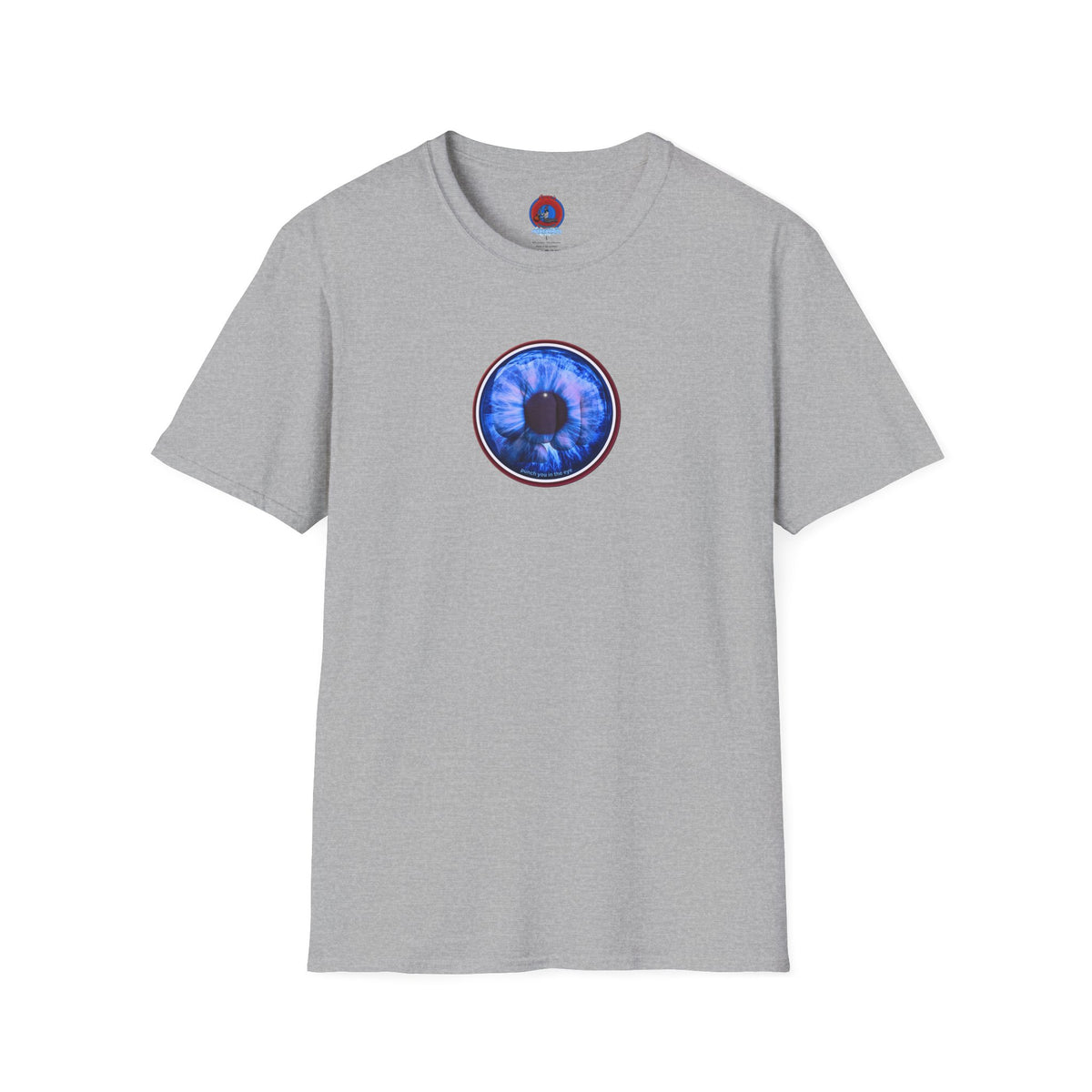 Classic Donut Tee - Unisex Soft-Style - "Wilson's Eyesore Donut Tee" - blue idonut - variant 2