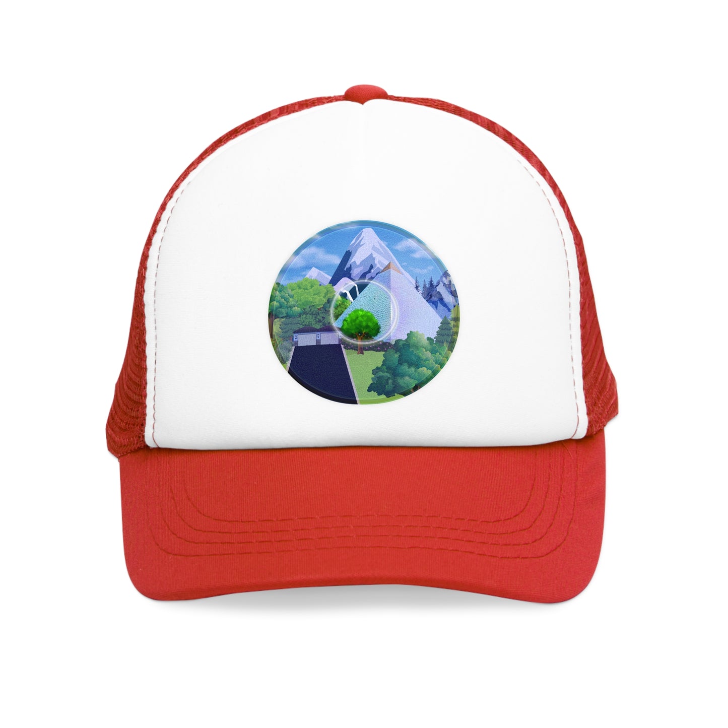 Lumpy Trucker Hat - "Mansions of South Park" - picture donut