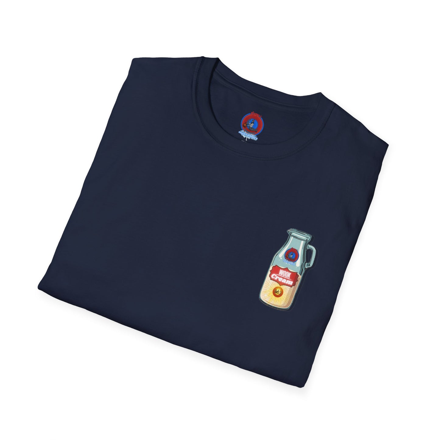 Classic Donut Tee - Unisex Soft-Style - "Wooked Cream - YEMSG Donut " - bottle - variant 8