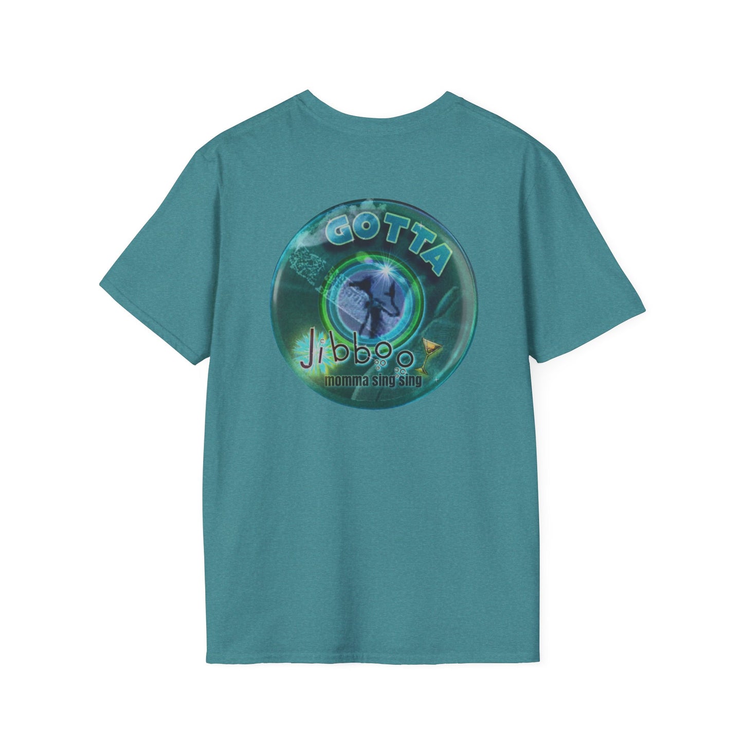 Classic Donut Tee - Unisex Soft-Style - "Gotta Donut?" - series 1.0 - teal donut