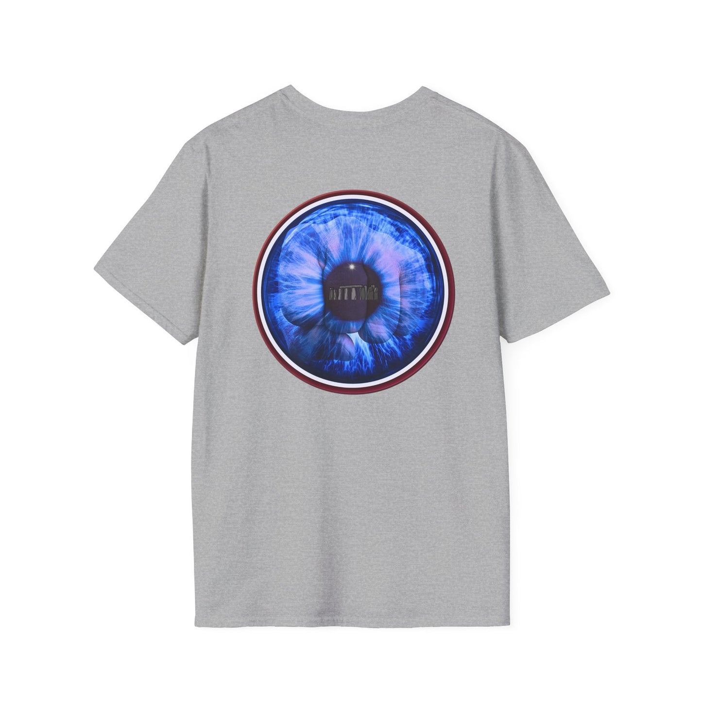 Classic Donut Tee - Unisex Soft-Style - "Wilson's Eyesore Donut Tee" - blue idonut - variant 3