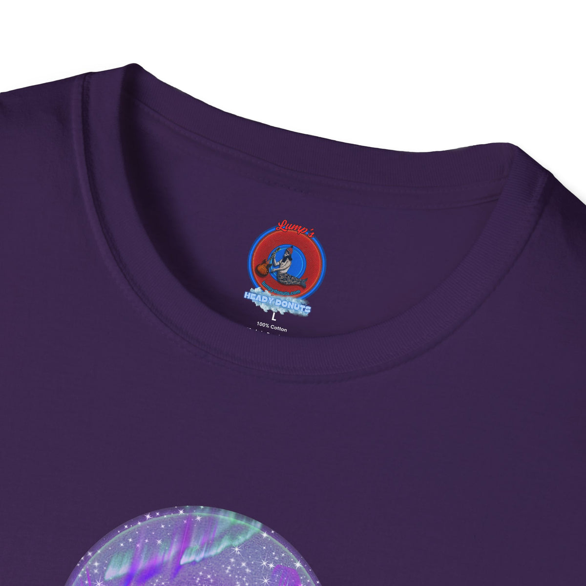 Classic Donut Tee - Unisex Soft-Style - "Welcome, this is your Donut" - series 1.0  - purple donut