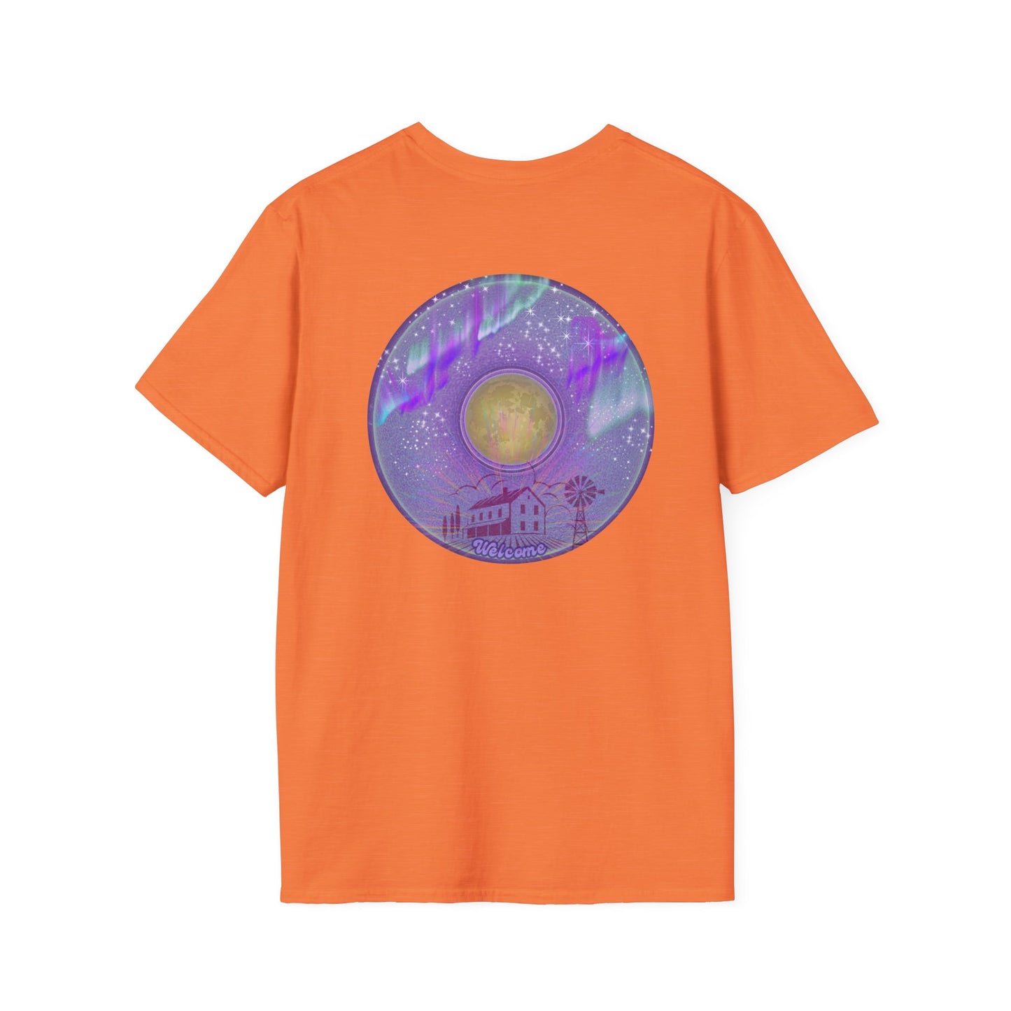Classic Donut Tee - Unisex Soft-Style - "Welcome, this is your Donut" - series 1.0  - purple donut