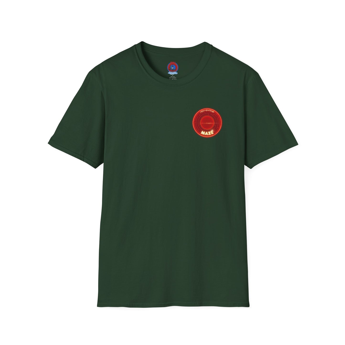 Classic Donut Tee - Unisex Soft-Style - "The Amazing Donut" - series 1.0 - variant 2 - red donut