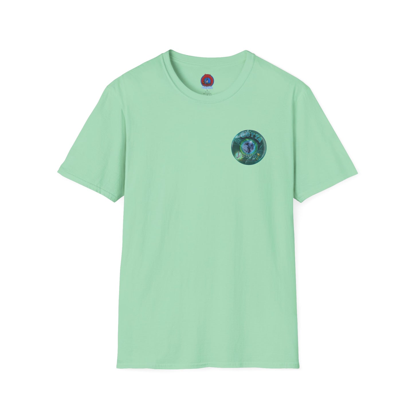 Classic Donut Tee - Unisex Soft-Style - "Gotta Donut?" - series 1.0 - teal donut