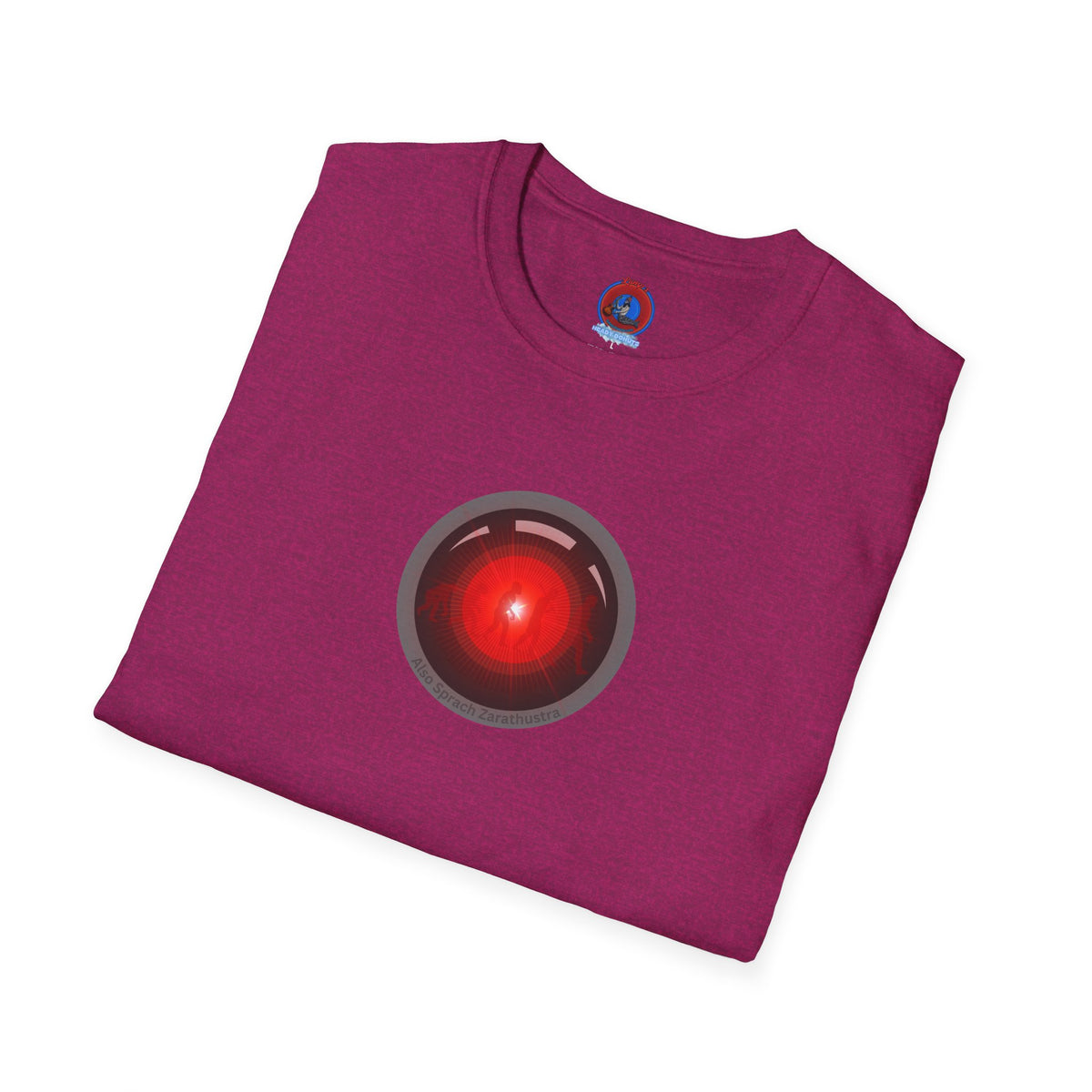 Classic Donut Tee - Unisex Soft-Style - "2025: a Donut Odyssey" - series 1.0 - variant 1 - black/red donut