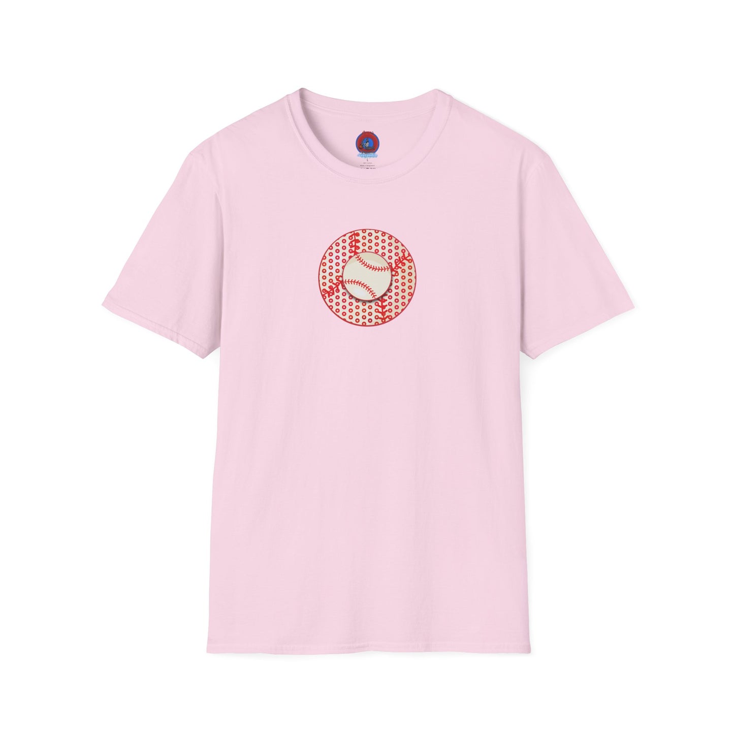 Classic Donut Tee - Unisex Soft-Style - "Phenway Ballpark Donuts" - baseball paradox donut - variant 3