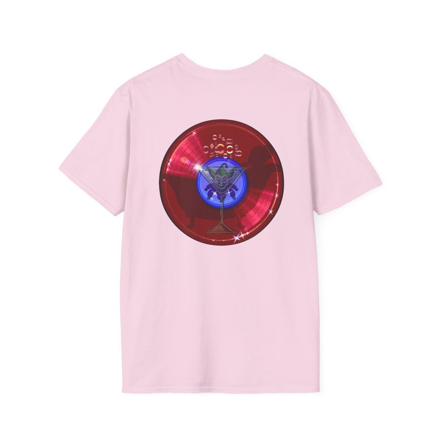 Classic Donut Tee - Unisex Soft-Style - "The Joker's Personal Tees - Joker's Exclusive Donut" - series 1.0 - variant 3 - red donut