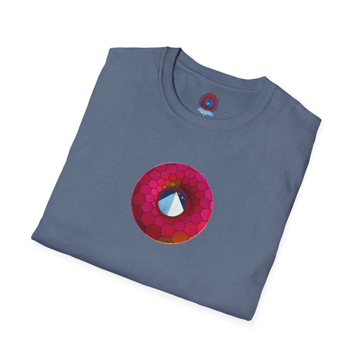 Classic Donut Tee - Unisex Soft-Style - "Limestone Donuts so Large" - variant 5 - green hexadonut