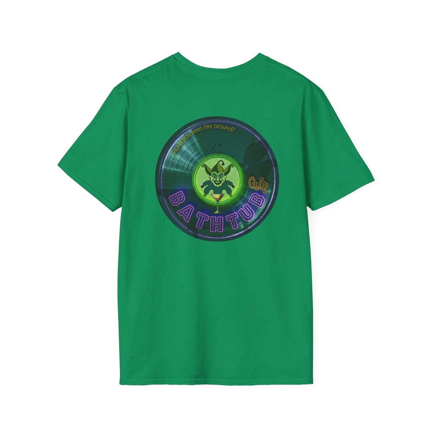 Classic Donut Tee - Unisex Soft-Style - "The Joker's Personal Tees - Ambassador Edition" - series 1.0 - variant 2 - dark teal donut