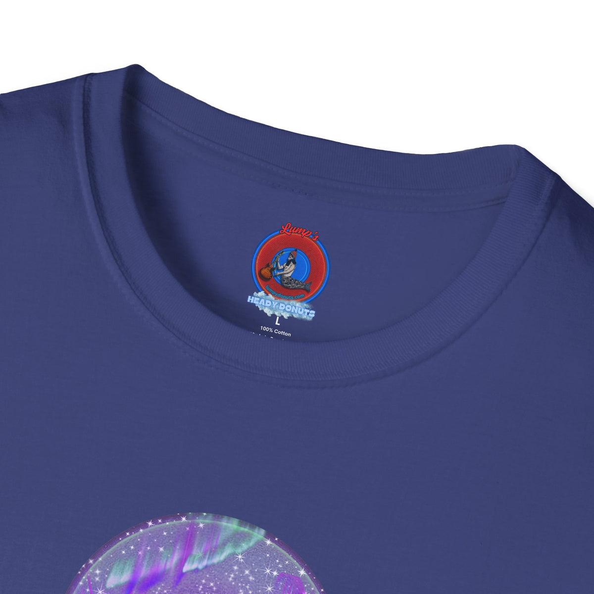 Classic Donut Tee - Unisex Soft-Style - "Welcome, this is your Donut" - series 1.0  - purple donut