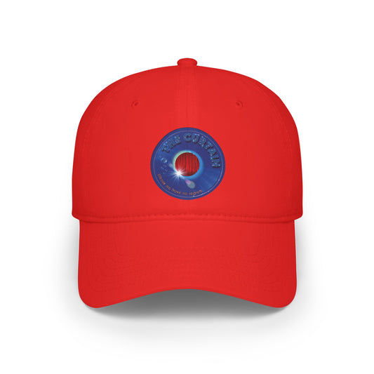 Lumpy Donut Baseball Cap - "The Official Donut W/O" - variant 2 - blue vivid donut w/