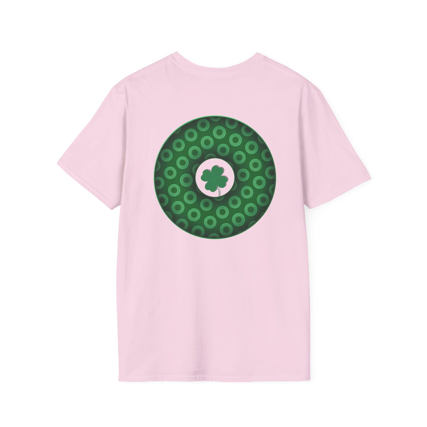 Classic Donut Tee - Unisex Soft-Style - "Patron Saint of Donuts" - St. Patrick's Day Donut - holiday edition - variant 1