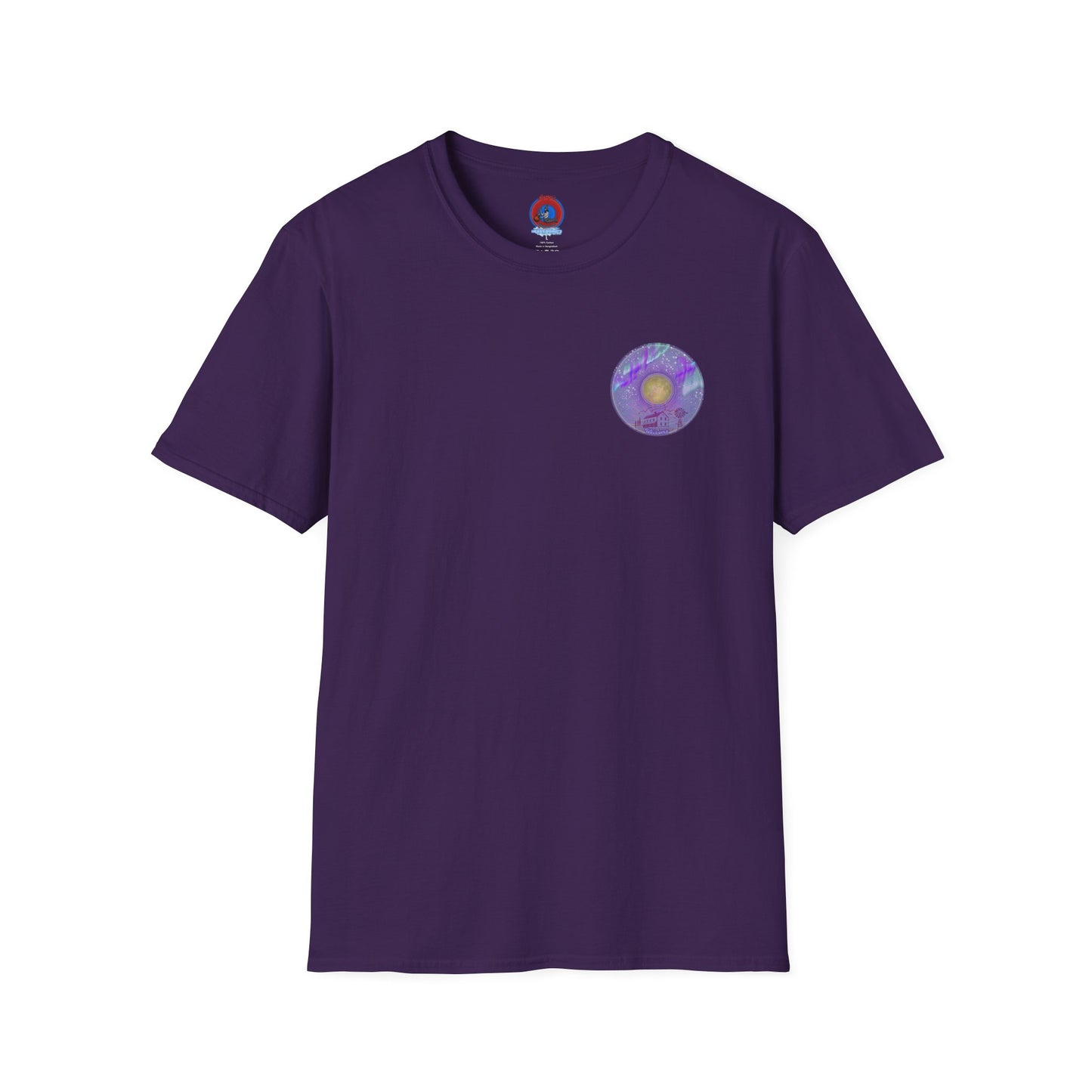 Classic Donut Tee - Unisex Soft-Style - "Welcome, this is your Donut" - series 1.0  - purple donut