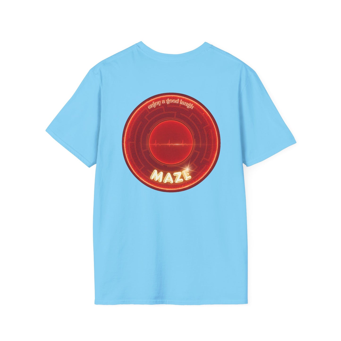 Classic Donut Tee - Unisex Soft-Style - "The Amazing Donut" - series 1.0 - variant 2 - red donut