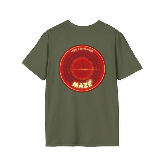 Classic Donut Tee - Unisex Soft-Style - "The Amazing Donut" - series 1.0 - variant 2 - red donut