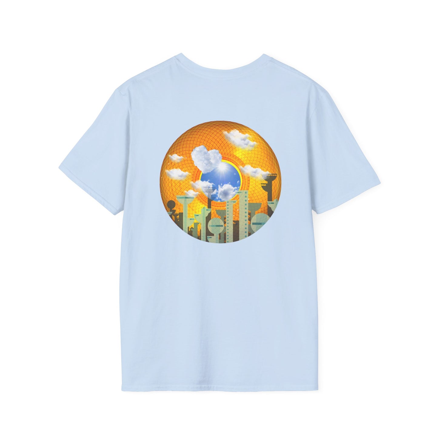 Classic Donut Tee - Unisex Soft-Style - "The Golden Age of Donuts" - golden donut