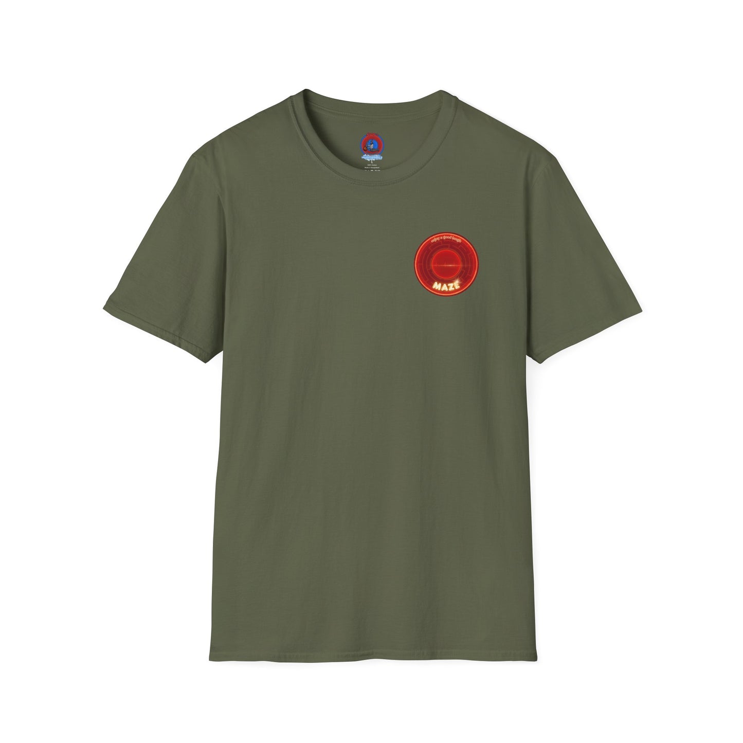 Classic Donut Tee - Unisex Soft-Style - "The Amazing Donut" - series 1.0 - variant 2 - red donut