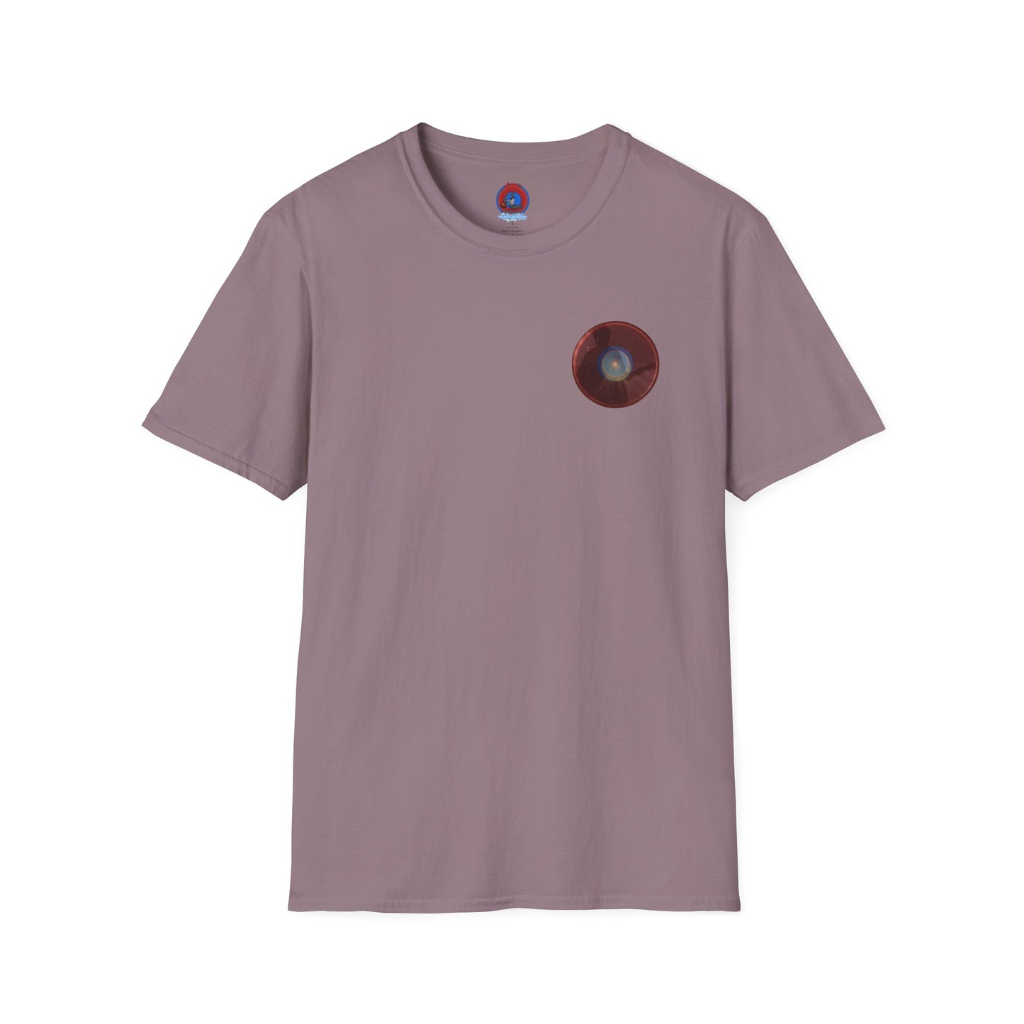 Classic Donut Tee - Unisex Soft-Style - "The Unofficial Bowie, MD Donut" - series 1.0 - crimson donut