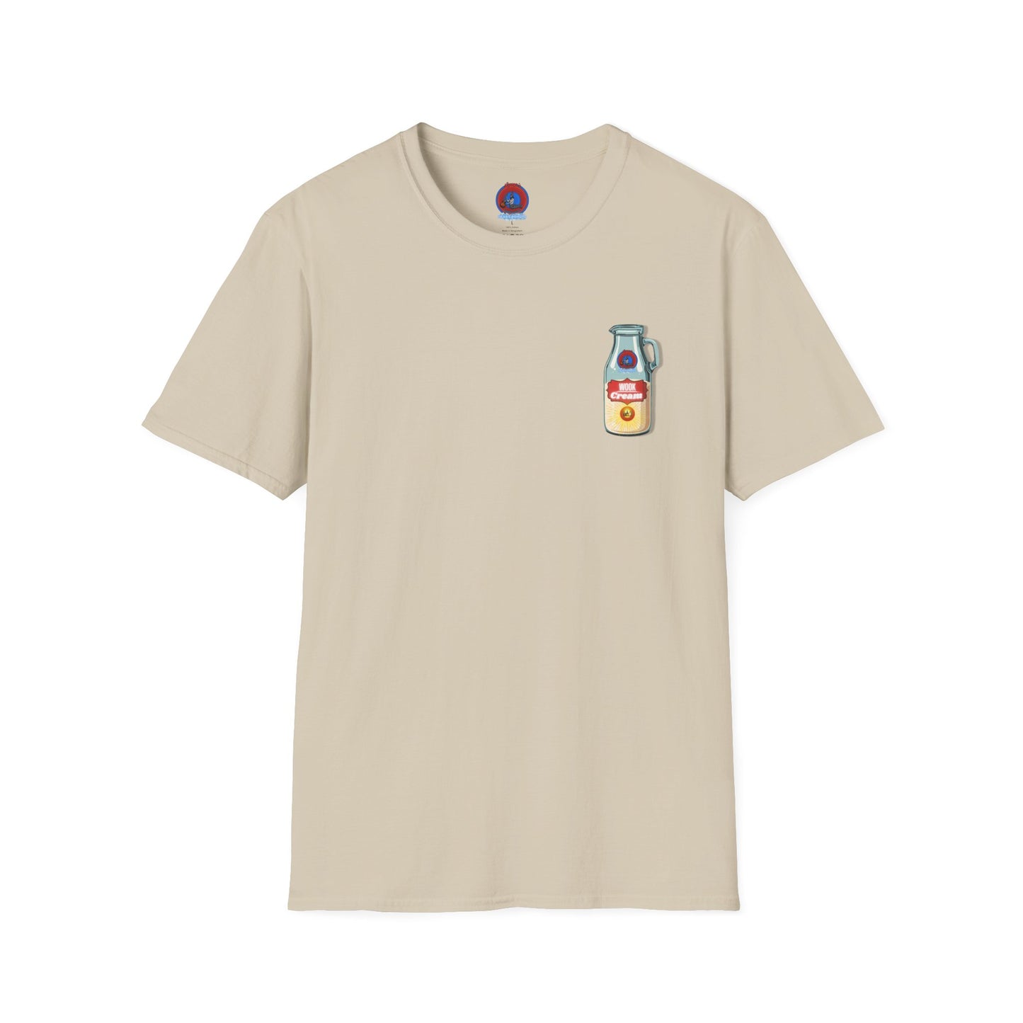 Classic Donut Tee - Unisex Soft-Style - "Wooked Cream - YEMSG Donut " - bottle - variant 8