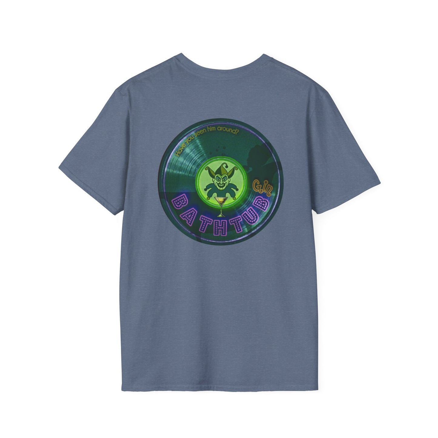 Classic Donut Tee - Unisex Soft-Style - "The Joker's Personal Tees - Ambassador Edition" - series 1.0 - variant 2 - dark teal donut