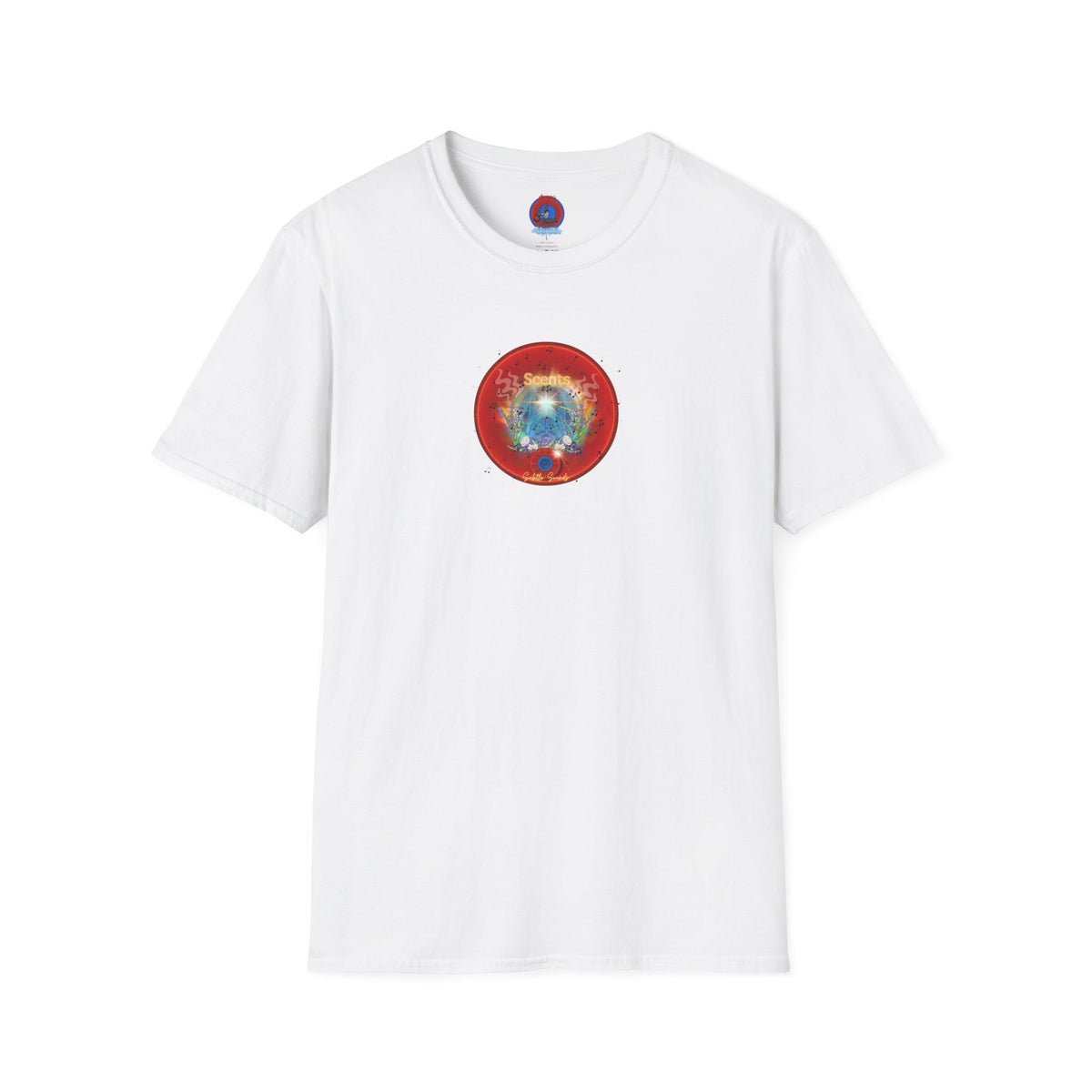 Classic Donut Tee - Unisex Soft-Style - "The Sweet Smell of Donuts" - series 1.0  - red donut