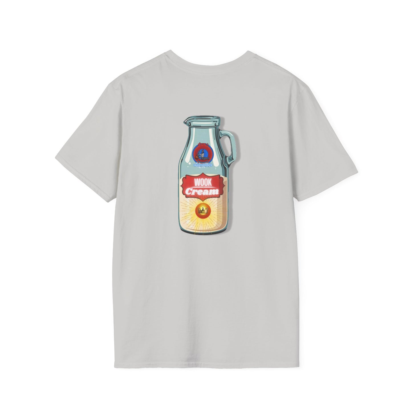 Classic Donut Tee - Unisex Soft-Style - "Wooked Cream - YEMSG Donut " - bottle - variant 8