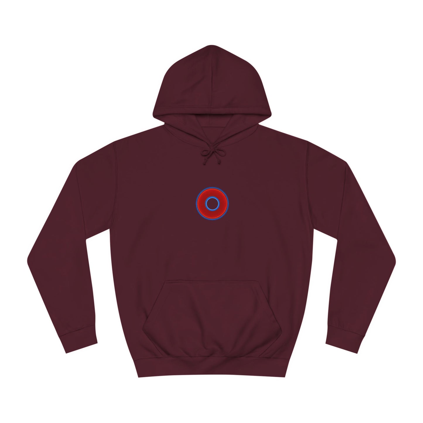 Harriette's Hoodie - with Lumpy Donuts - Official Lumpy Logo - Variant #2 - Red Donuts