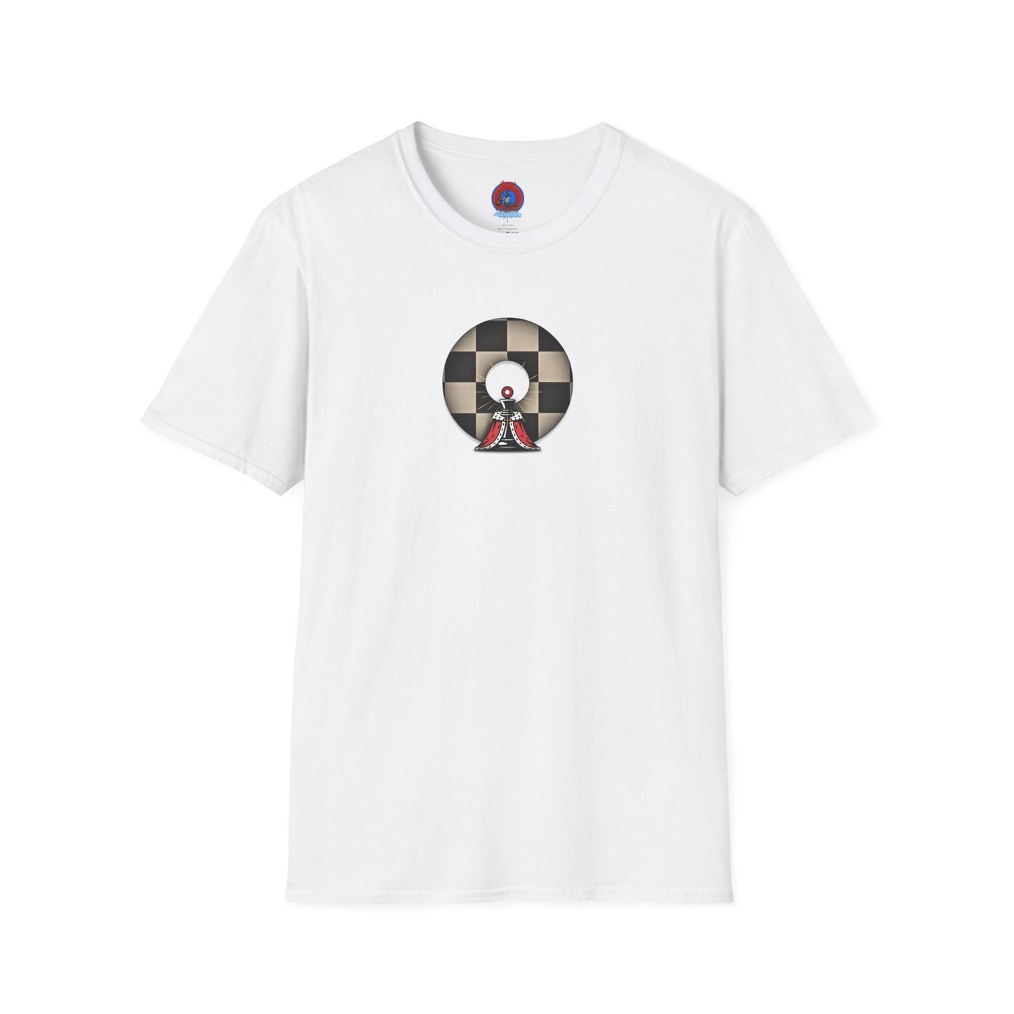 Classic Donut Tee - Unisex Soft-Style - "Bobby Phisher King's Donut no. 95" - chess donut