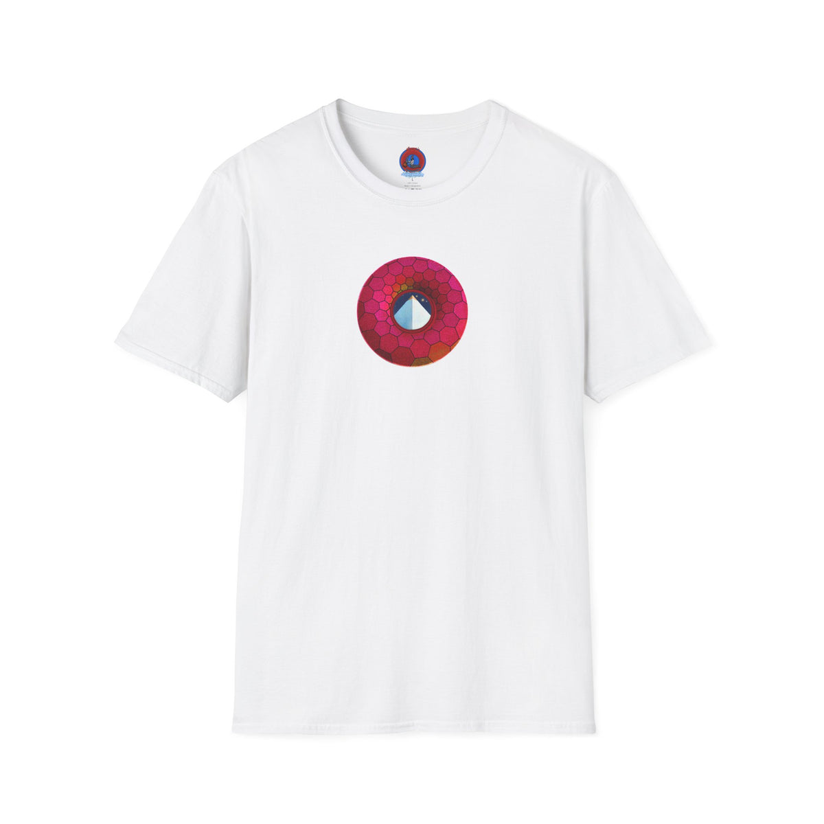 Classic Donut Tee - Unisex Soft-Style - "Limestone Donuts so Large" - variant 5 - green hexadonut