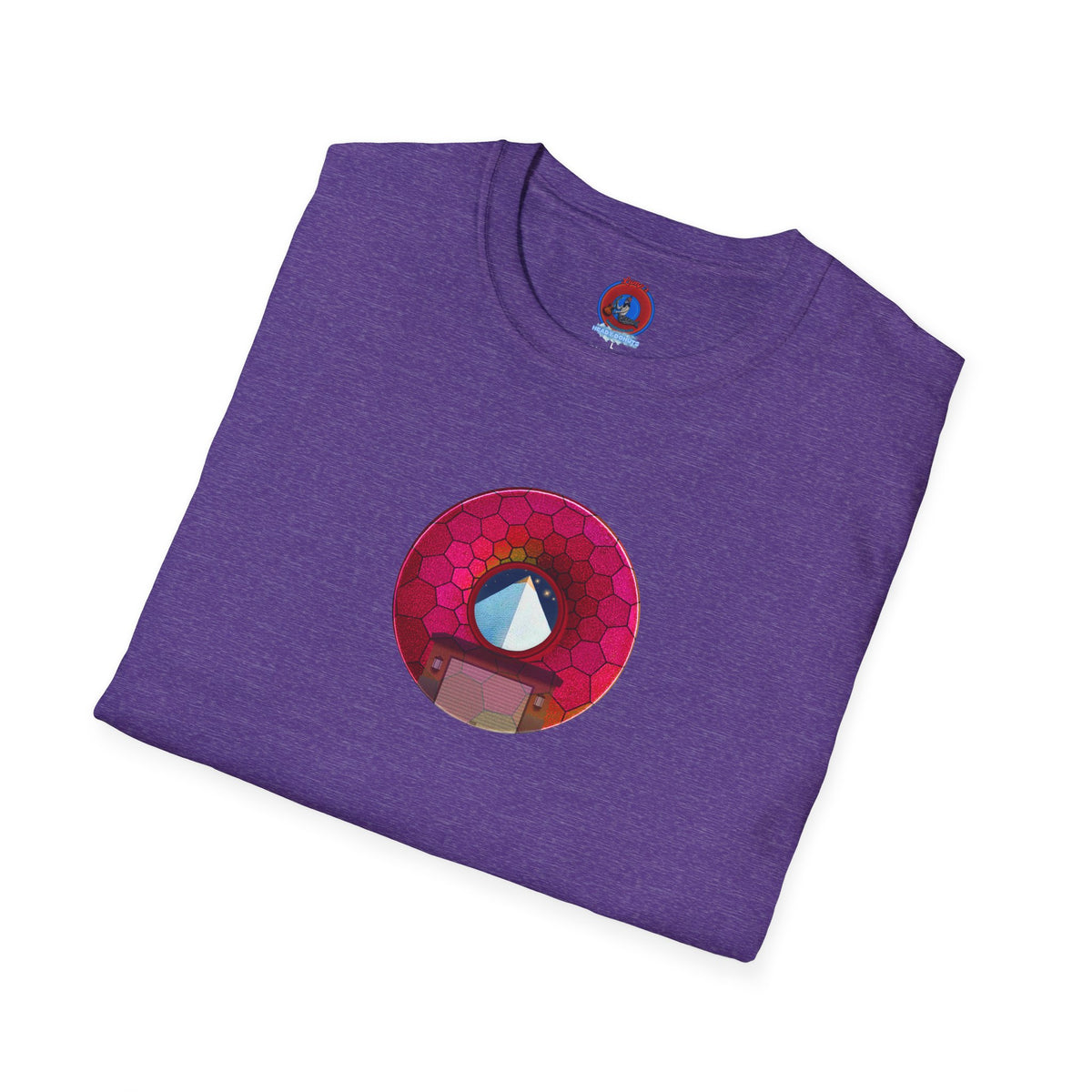 Classic Donut Tee - Unisex Soft-Style - "Limestone Donuts so Large" - variant 6 - green hexadonut