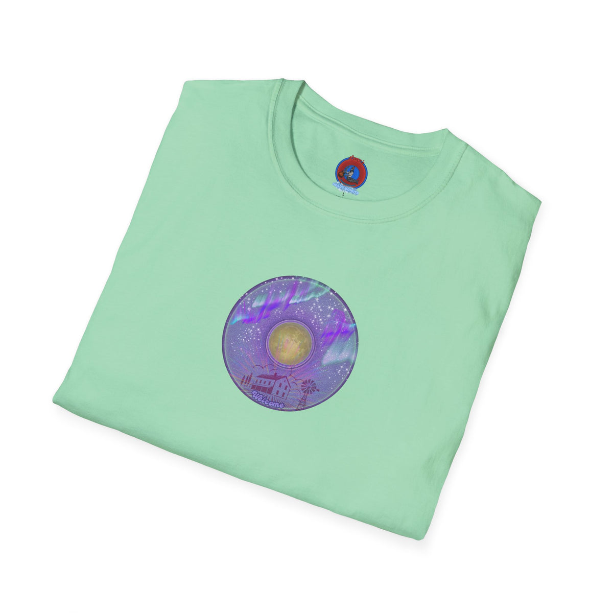 Classic Donut Tee - Unisex Soft-Style - "Welcome, this is your Donut" - series 1.0  - purple donut