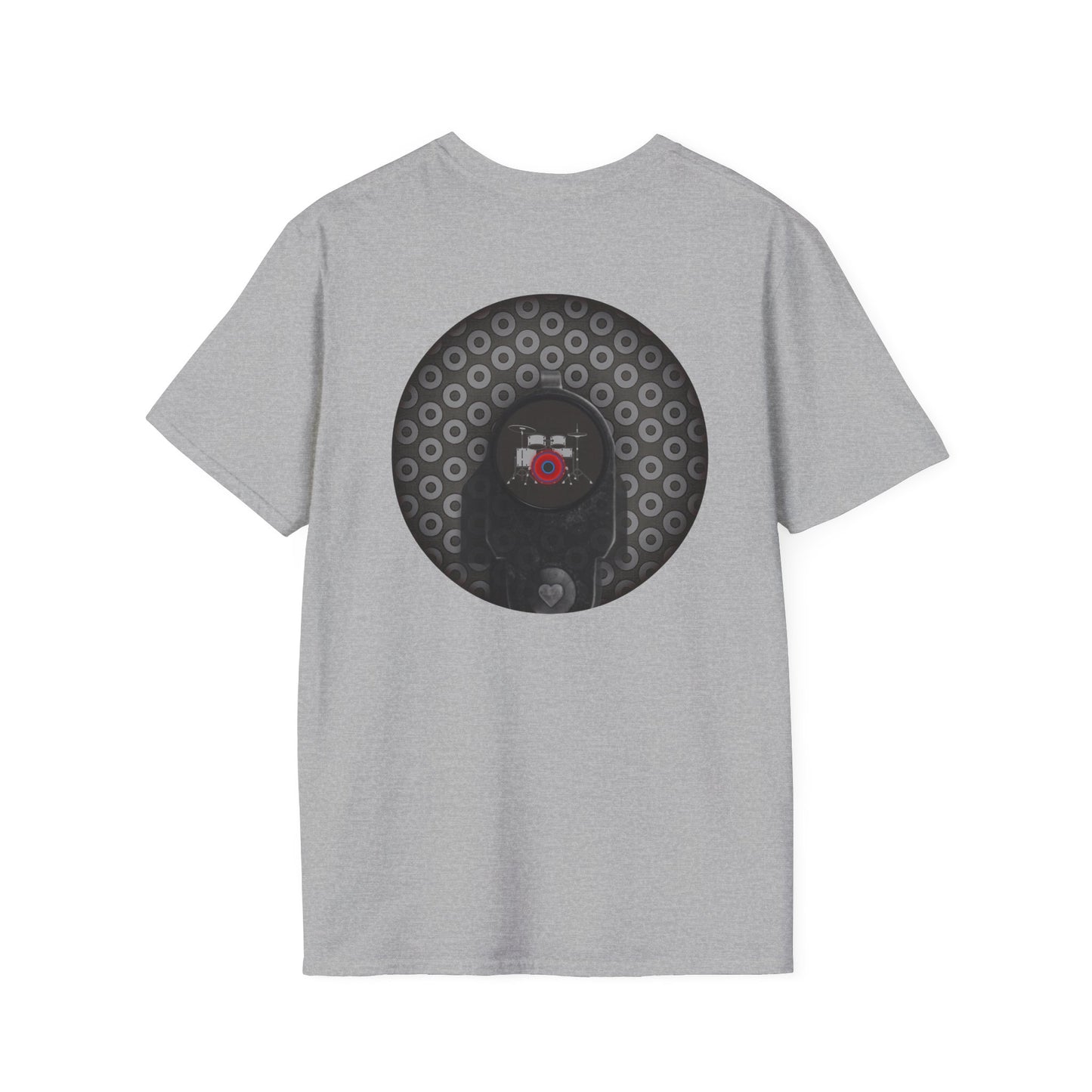 Classic Donut Tee - Unisex Soft-Style - "Lifesaving Donut" - series 1.0 gray paradoxical donut