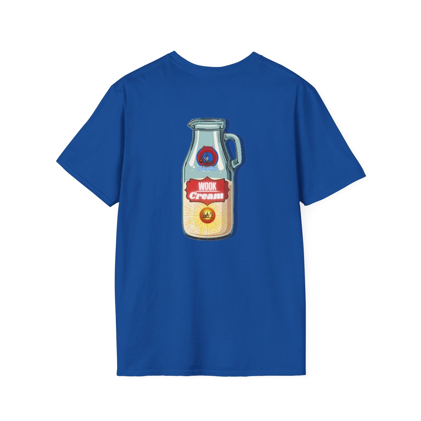 Classic Donut Tee - Unisex Soft-Style - "Wooked Cream - YEMSG Donut " - bottle - variant 8