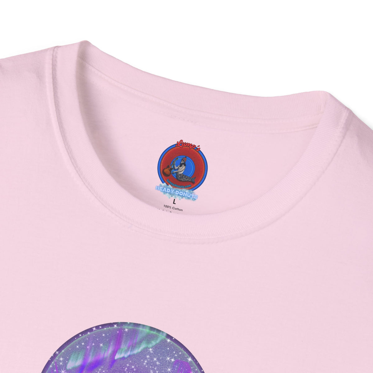 Classic Donut Tee - Unisex Soft-Style - "Welcome, this is your Donut" - series 1.0  - purple donut