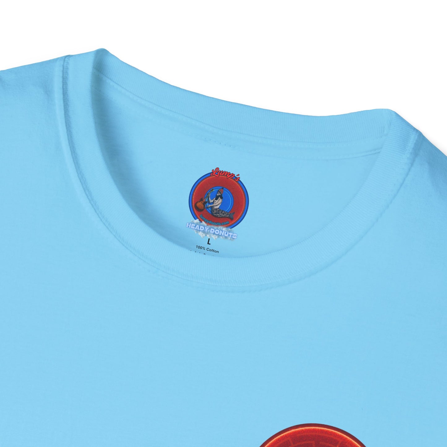 Classic Donut Tee - Unisex Soft-Style - "The Amazing Donut" - series 1.0 - variant 1 - red donut