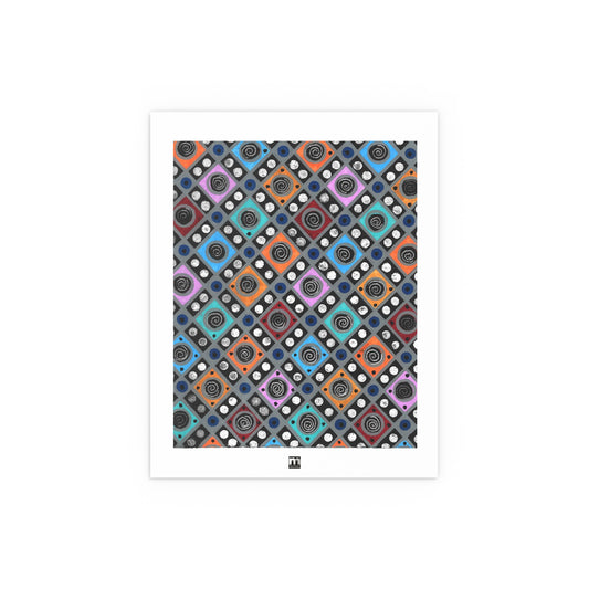 Matters Artwork - "Dot Pattern" - Poster Nut Print - 11" x 14"