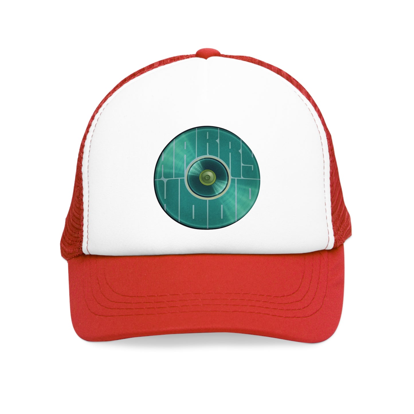 Lumpy Trucker Hat - "Where'd Harry Go? He Left This Hat" - variant 4 - green donuts