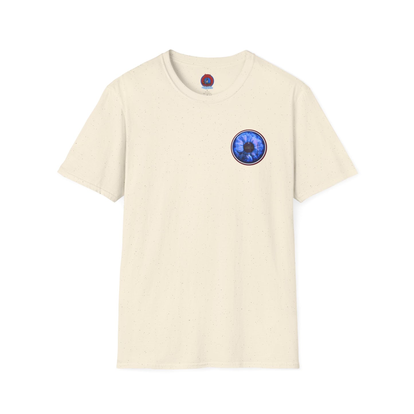 Classic Donut Tee - Unisex Soft-Style - "Wilson's Eyesore Donut Tee" - blue idonut - variant 3