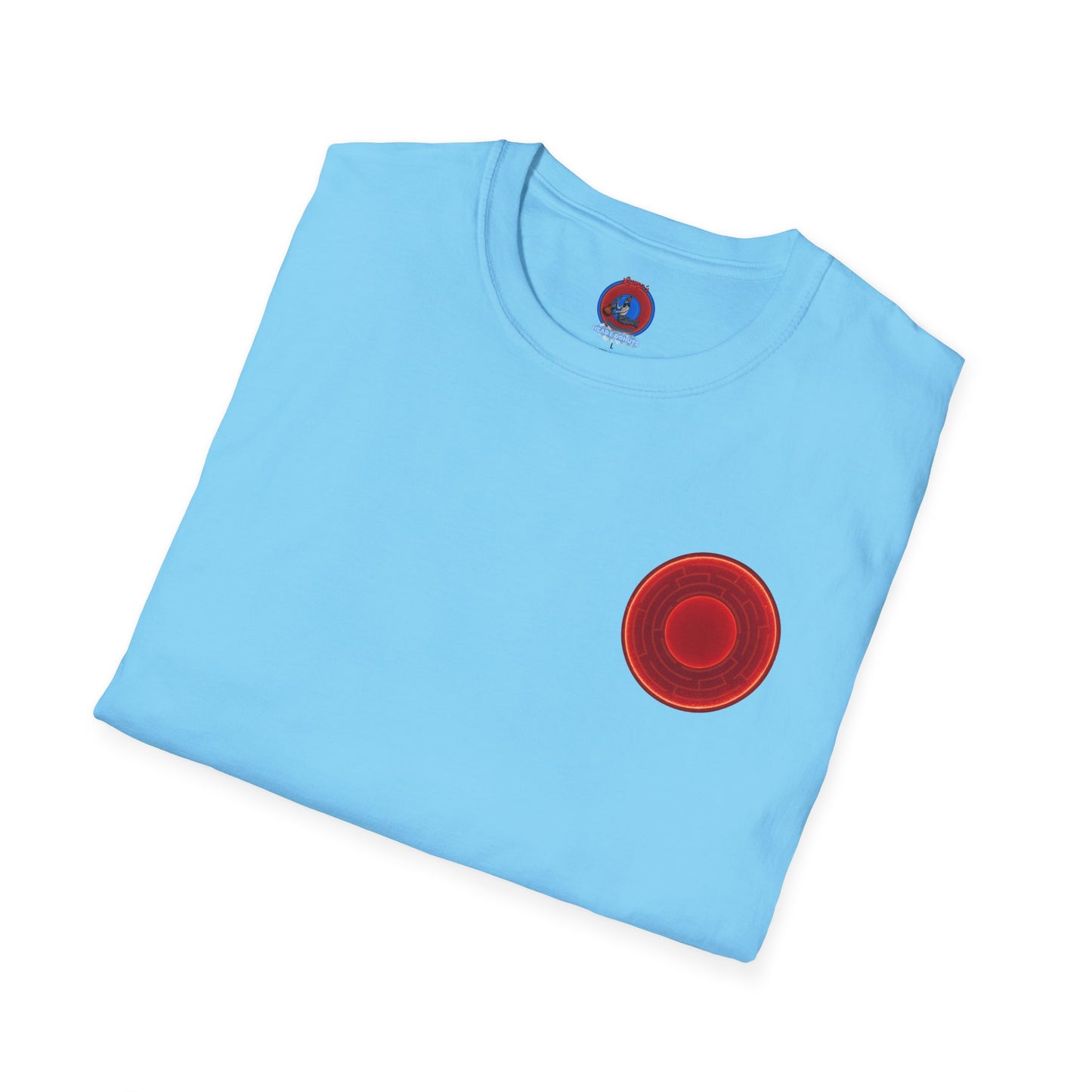 Classic Donut Tee - Unisex Soft-Style - "The Amazing Donut" - series 1.0 - variant 1 - red donut
