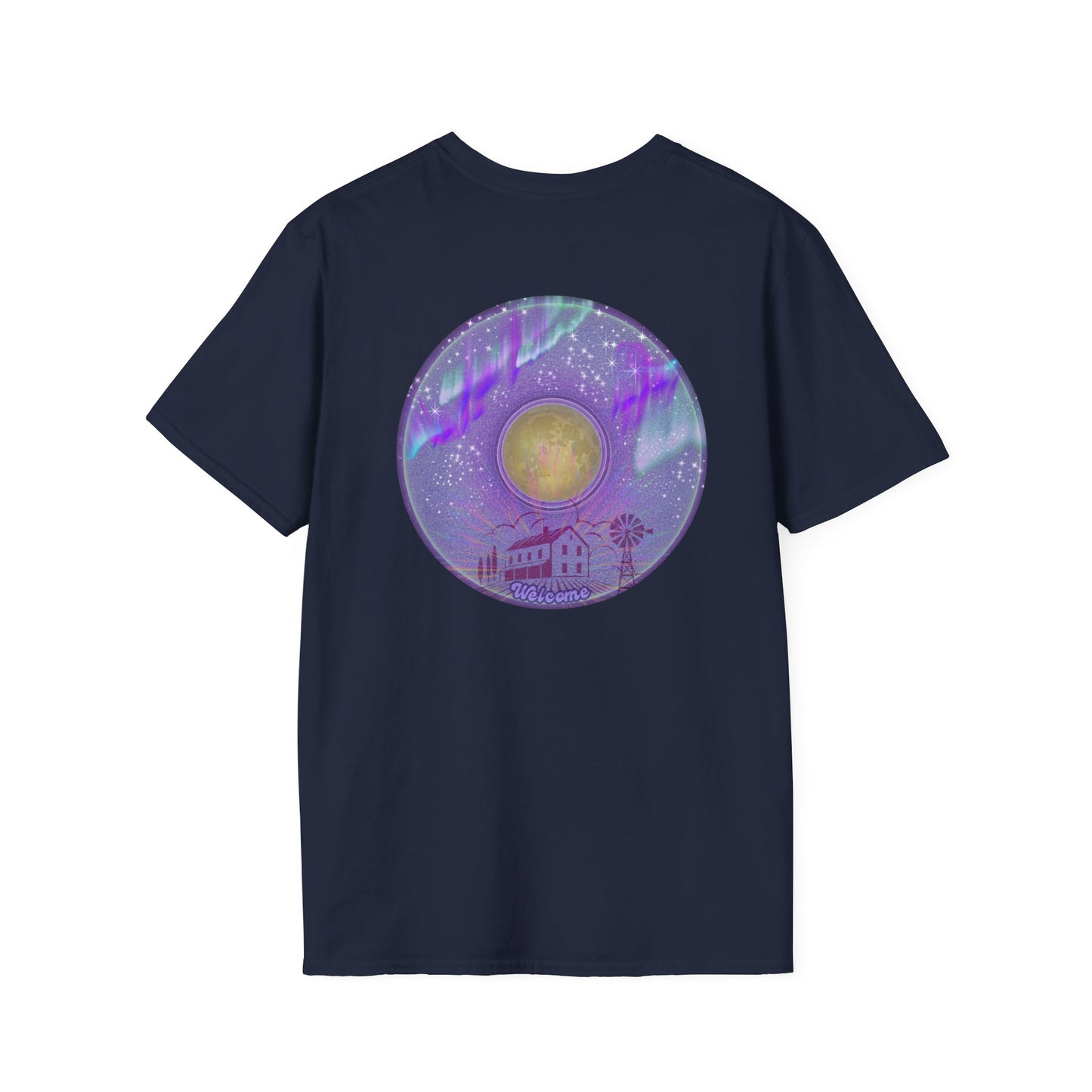 Classic Donut Tee - Unisex Soft-Style - "Welcome, this is your Donut" - series 1.0  - purple donut