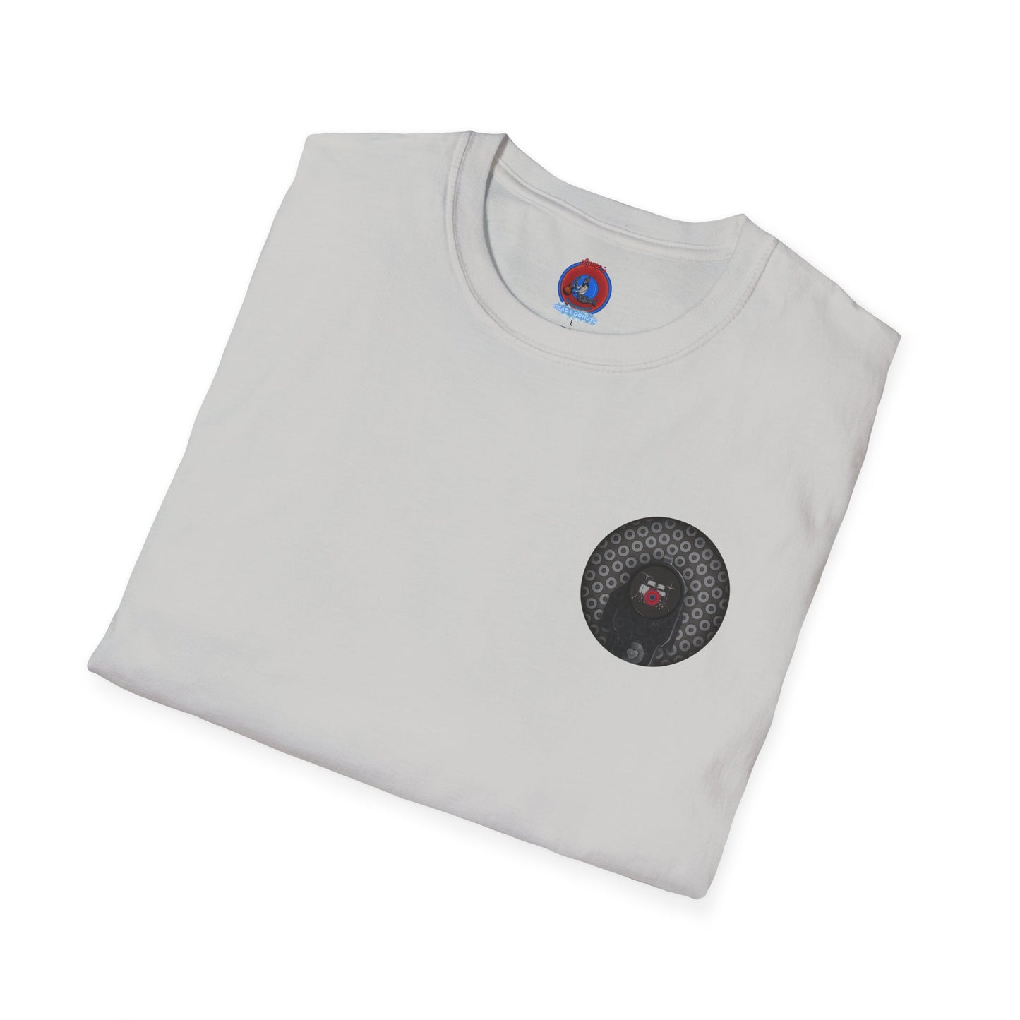 Classic Donut Tee - Unisex Soft-Style - "Lifesaving Donut" - series 1.0 gray paradoxical donut