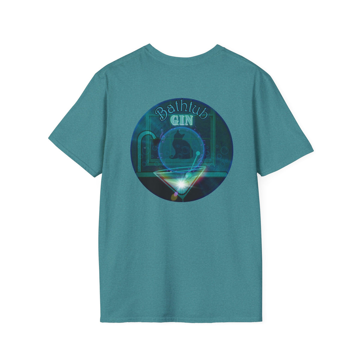 Classic Donut Tee - Unisex Soft-Style - "Wendy's Preferred Donut" - series 1.0  - black/green/blue donut