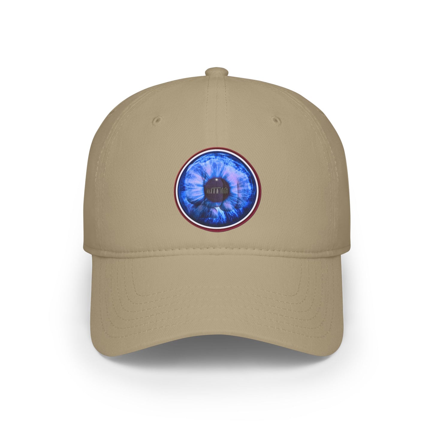 Lumpy Donut Baseball Cap - "Wilson's Eye Sore Donut Cap" - variant 3 - blue idonut w/