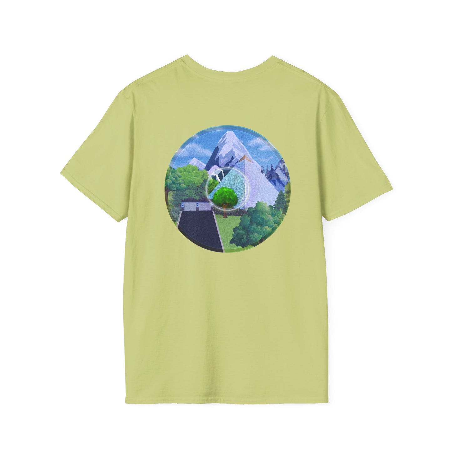 Classic Donut Tee - Unisex Soft-Style - "Mansions of South Park" - series 1.0 - variant 1 - picture donut