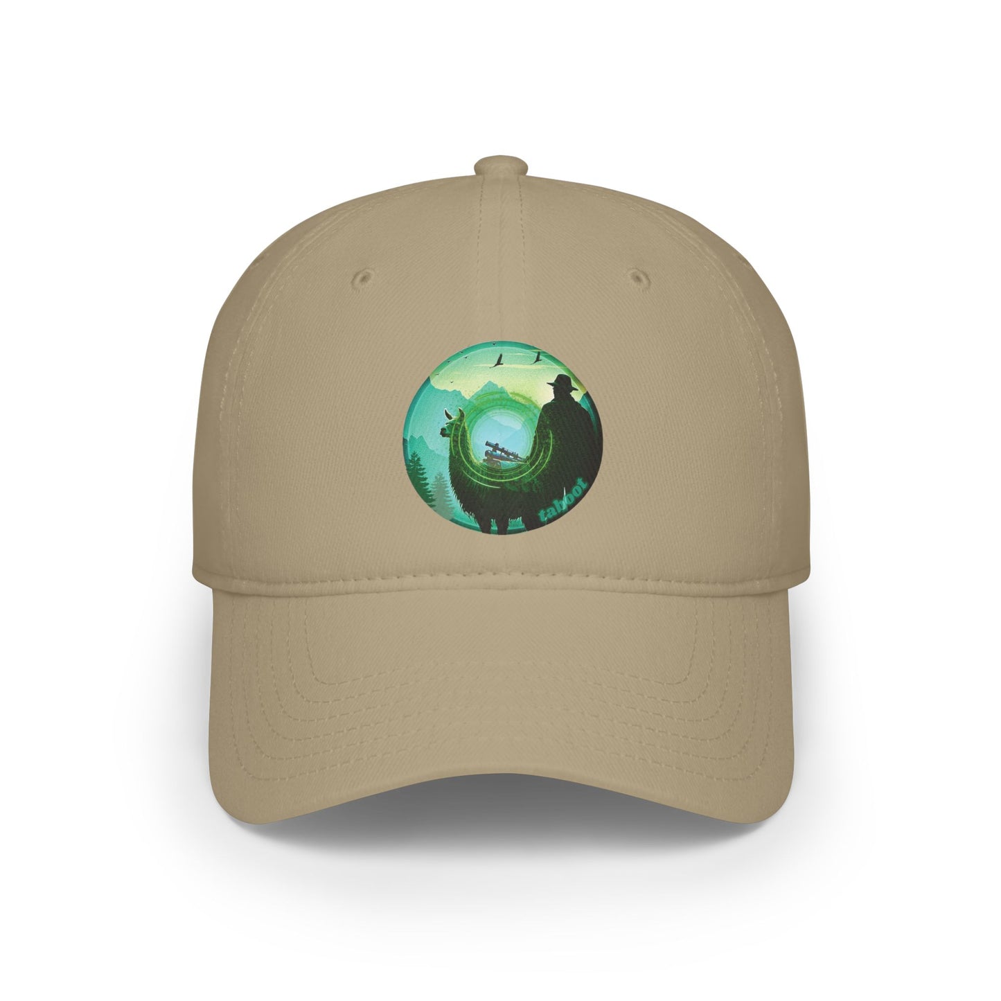 Lumpy Donut Baseball Cap - "The Taboo(t) Donut Cap" - green pic donut w/