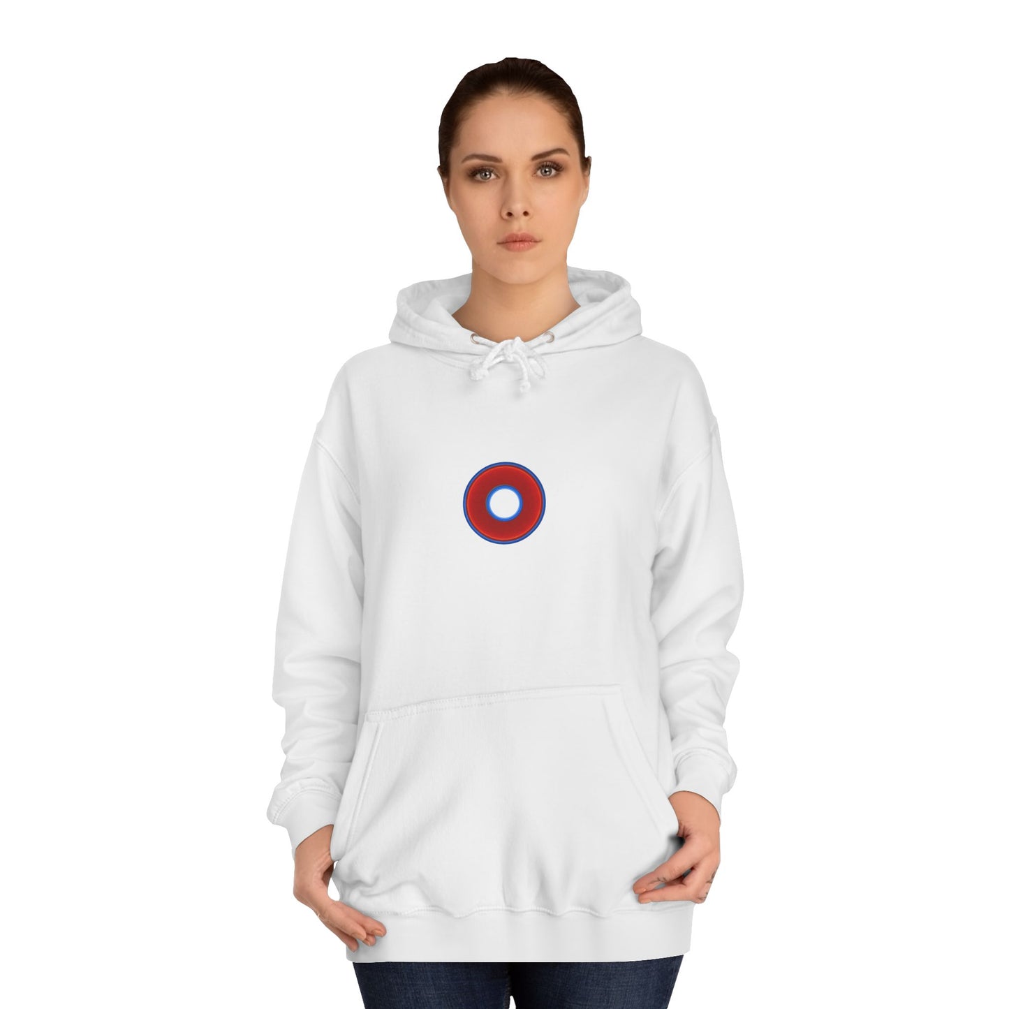 Harriette's Hoodie - with Lumpy Donuts - Official Lumpy Logo - Variant #2 - Red Donuts