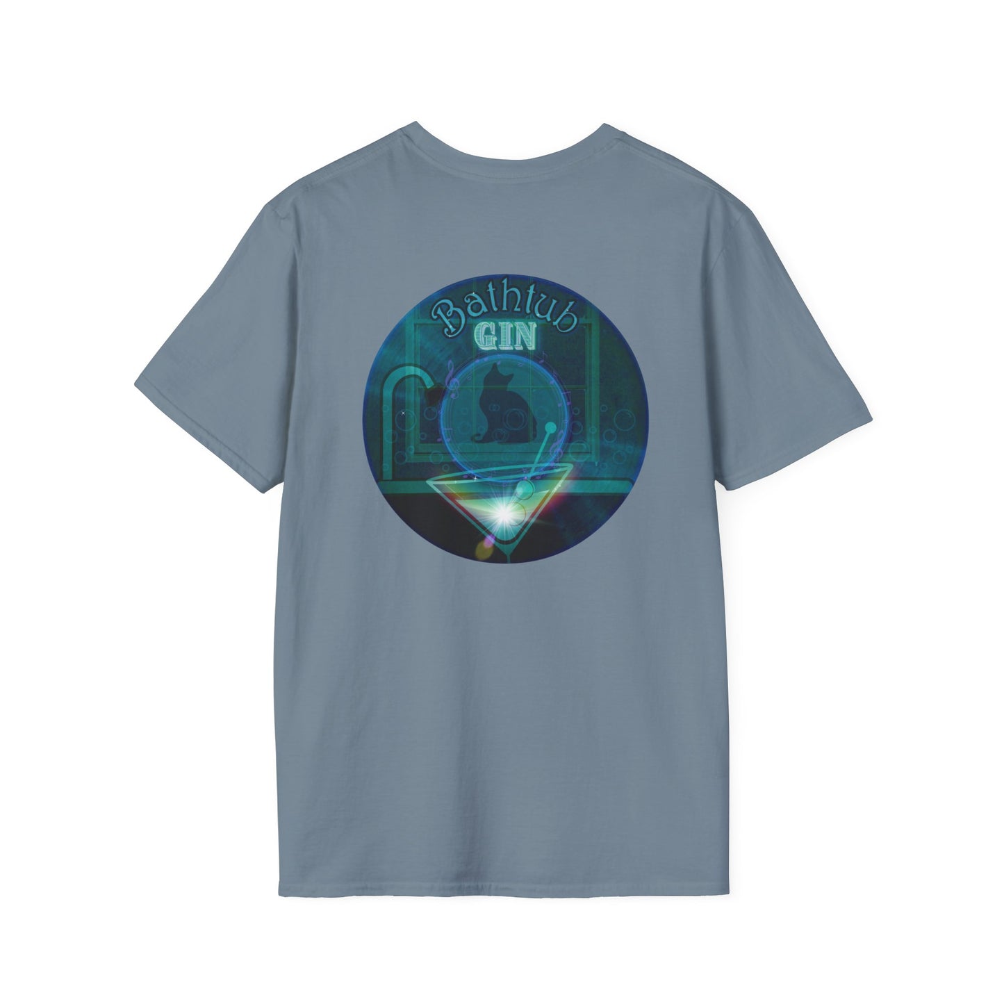 Classic Donut Tee - Unisex Soft-Style - "Wendy's Preferred Donut" - series 1.0  - black/green/blue donut